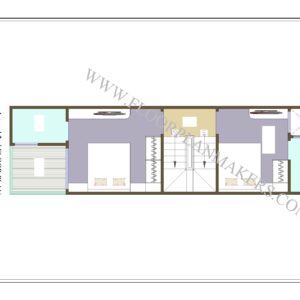 11'6"x40 First Floor Plan