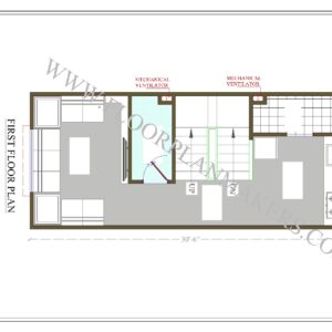 13x27 First Floor Plan