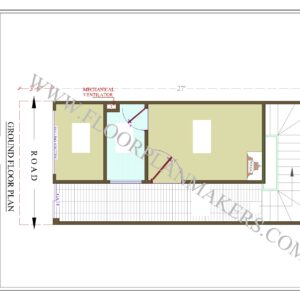 13x27 Ground Floor Plan