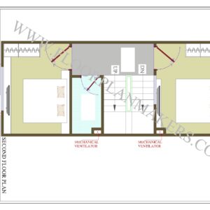 13x27 Second Floor Plan