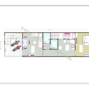 14x52 Ground Floor Plan