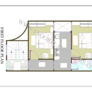 18'8"x33'6" First Floor Plan
