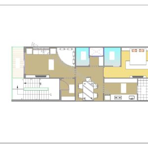20x60 First Floor Plan