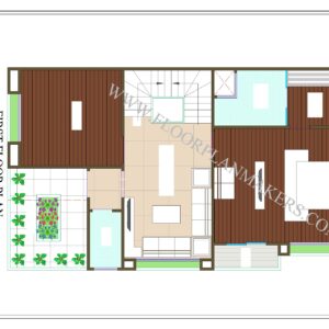 23x40 First Floor Plan