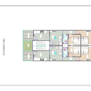 25x68 First Floor Plan