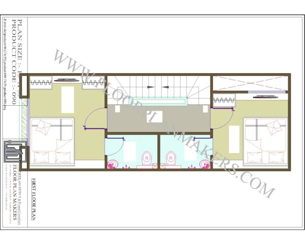 13x35 First Floor Plan