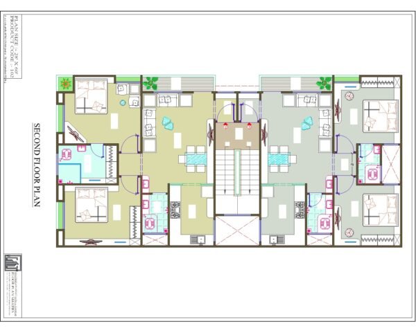 28x60 Second Floor Plan