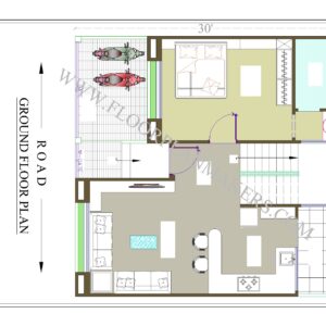 30x30 Ground Floor Plan
