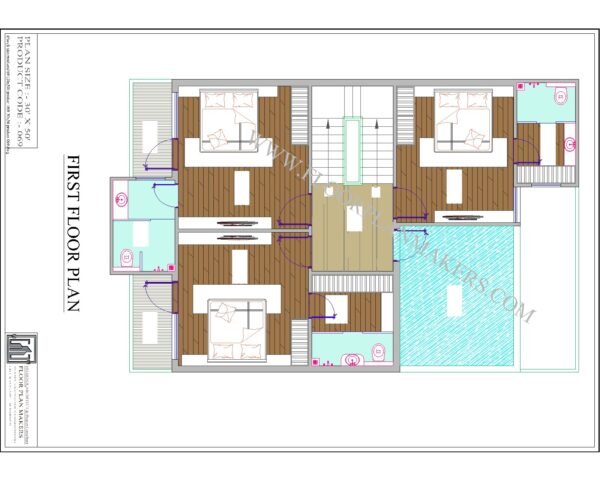 30x50 First Floor Plan