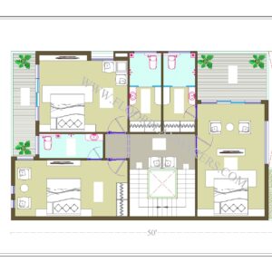 30x50 First Floor Plan