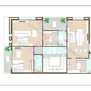 30x50 First Floor Plan