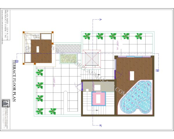 32'9"x53'6" Third Floor Plan