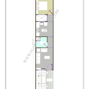 10x52 First Floor Plan