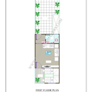 14x52 First Floor Plan