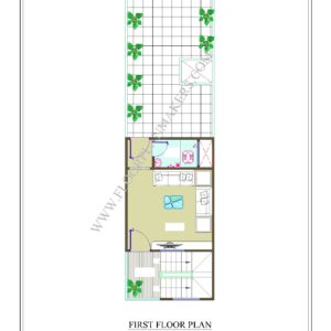 14x52 First Floor Plan