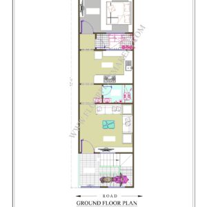 14x52 Ground Floor Plan