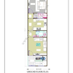 14x52 Ground Floor Plan