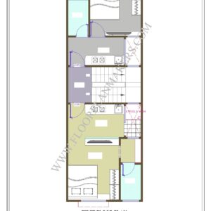 15x40 First Floor Plan