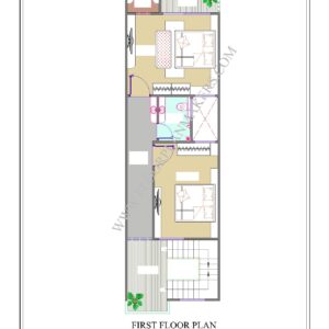 15x50 First Floor Plan
