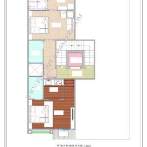16’4’’ x 49’3" First Second Floor Plan