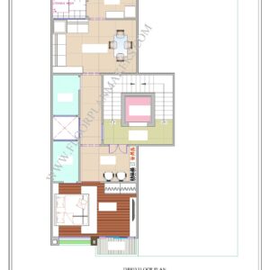 16’4’’ x 49’3" Third Floor Plan