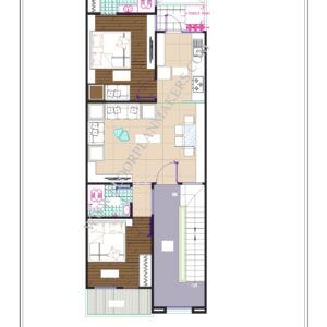 19x52 First Floor Plan