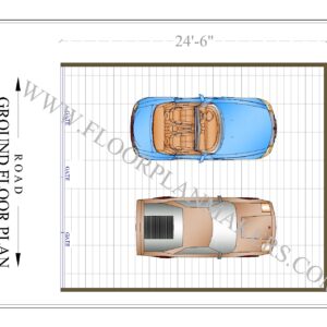 21x24 Ground Floor Plan