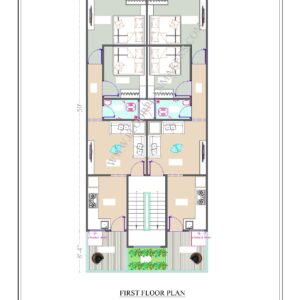 25X68 First Floor Plan