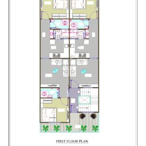 25x68 First Floor Plan