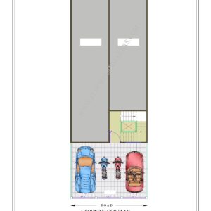 25x68 Ground Floor Plan