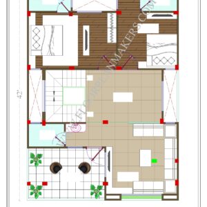 30x42 First Floor Plan