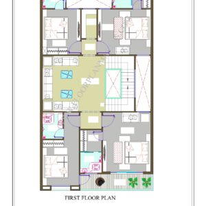 30x55 First Floor Plan