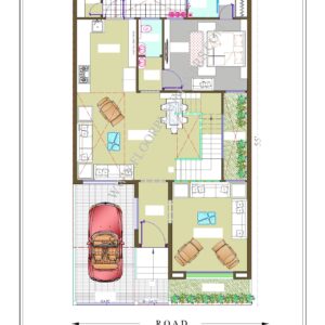 30x55 Ground Floor Plan