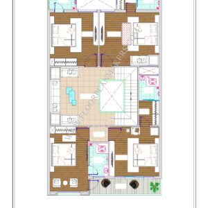 30x55 Second Floor Plan