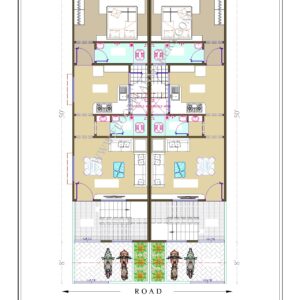30x58 First Floor Plan