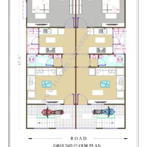 33x45 Ground Floor Plan
