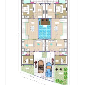 48x93 Ground Floor Plan