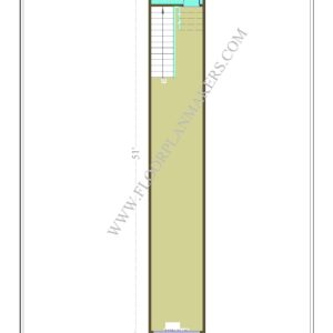 8x51 Ground Floor Plan