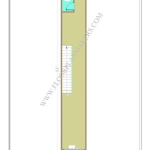 8x51 Ground Floor Plan