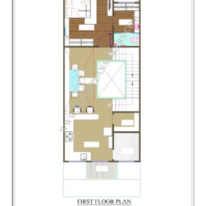 19x53 First Floor Plan