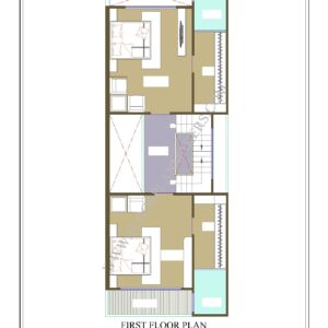 19x53 First Floor Plan