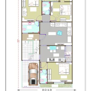 28'9''x53 First Floor Plan