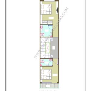11x55 First Floor Plan