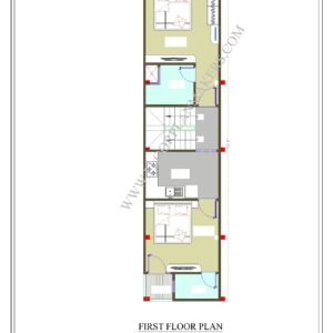 12x50 First Floor Plan
