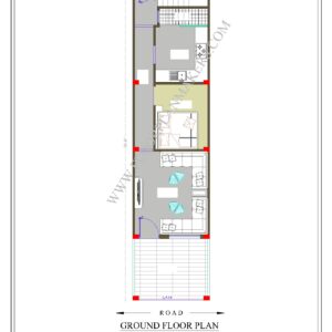 12x50 Ground Floor Plan