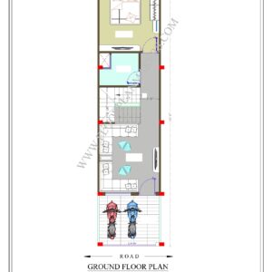 12x50 Ground Floor Plan