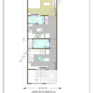 13X40 Ground Floor Plan