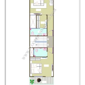 14x52 First Floor Plan