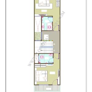 14x52 First Floor Plan