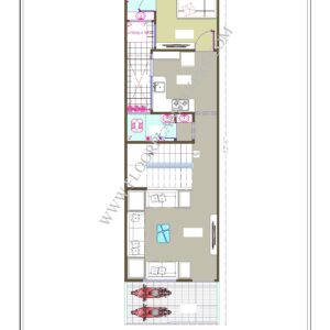 14x52 Ground Floor Plan